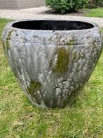 Ovale bloempot geglazuurd, Zo goed als nieuw, Minder dan 25 cm, Overige vormen, Aardewerk