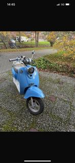 Blauwe (snor) scooter met blauw kenteken, Ophalen of Verzenden, Gebruikt, Benzine, Overige merken