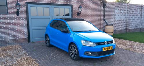 Vw Polo  Blauw  Panoramadak  Gt uitvoering, Auto diversen, Schadeauto's, Volkswagen, Benzine, Ophalen