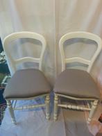 OPRUIMING  2 X LANDELIJKE BIEDERMEIJER STOELEN 25.00 P.S, Ophalen, Zo goed als nieuw, Eén
