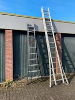 Ladder 2x10 en 2x16, Ophalen, Gebruikt, 4 meter of meer