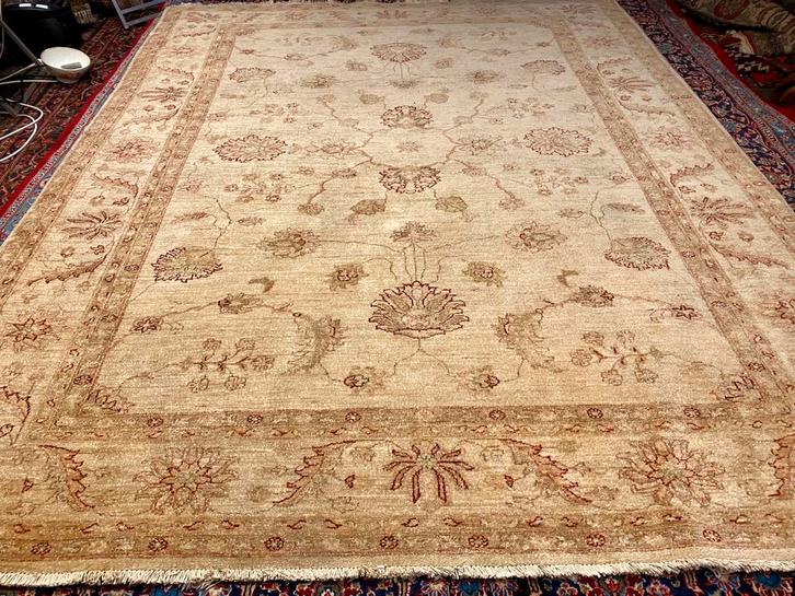 Mooi origineel handgeknoopt Ziegler tapijt (315x253), Huis en Inrichting, Stoffering | Tapijten en Kleden, Zo goed als nieuw, 200 cm of meer