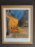 van Gogh the cafe terrace, in lijst (zonder glas) 55 x 45 cm, Verzenden