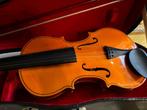 Vintage viool met strijkstok en originele kist – decoratief, Antiek en Kunst, Ophalen of Verzenden