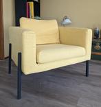 Ikea Koarp | Fauteuil geel | modern | zetel | stoel, Huis en Inrichting, Fauteuils, Gebruikt, Ophalen