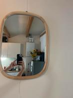 Spiegel met Houten Frame, Minder dan 50 cm, Ophalen of Verzenden, Zo goed als nieuw, Minder dan 100 cm