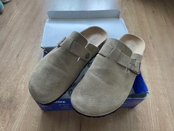 Birkenstock Boston, TAUPE, maat 41 (smal) beschikbaar voor biedingen