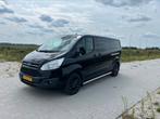 Ford Transit Custom 130PK L2h1 Automaat euro6, Auto's, Stof, 1995 cc, 4 cilinders, Zwart