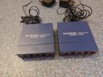 2x Netgear Prosafe 5 ports Switch GS105, Computers en Software, Netwerk switches, Ophalen of Verzenden, Gebruikt