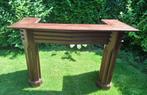 Antieke houten schouw, bieden v.a. €300, Huis en Inrichting, Ophalen, Gebruikt