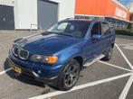 BMW X5 3.0 I AUT 2001 Blauw, Auto's, Automaat, Blauw, Vierwielaandrijving, Particulier