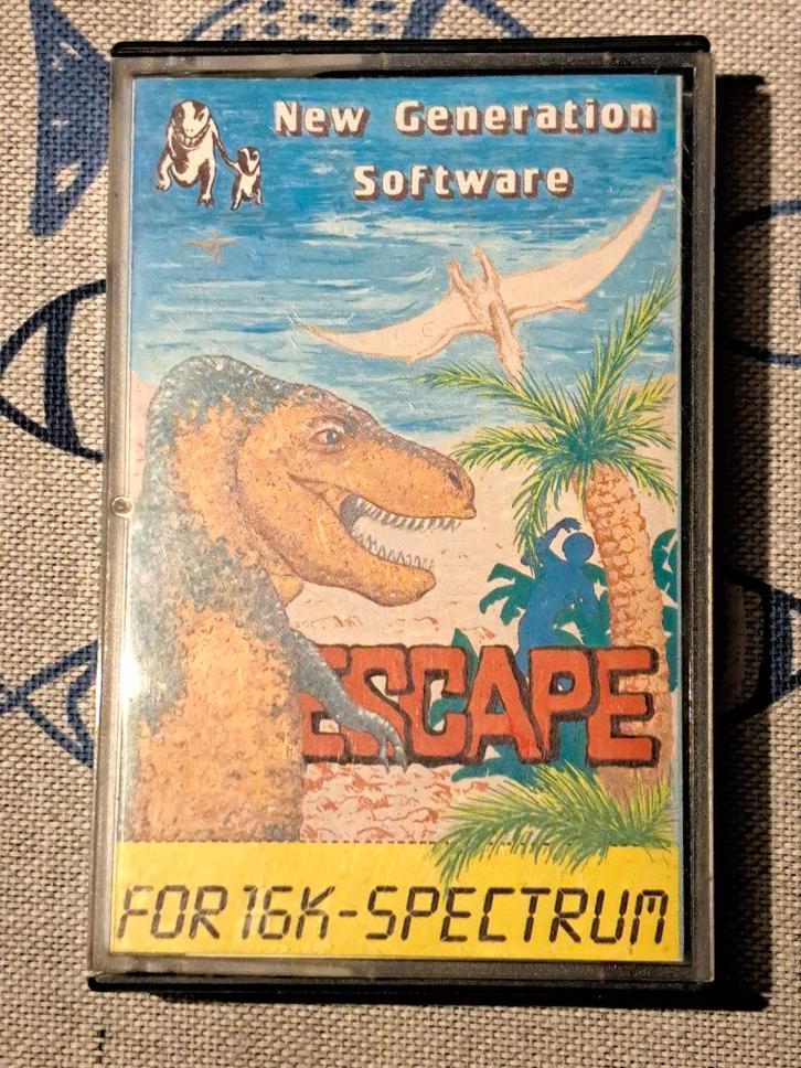 ZX Spectrum cassette 'ESCAPE' – getest & werkend, Computers en Software, Vintage Computers, Ophalen of Verzenden