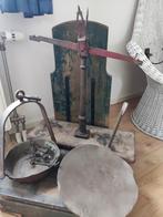 Baskule en weegschaal, Antiek en Kunst, Antiek | Gereedschap en Instrumenten, Ophalen
