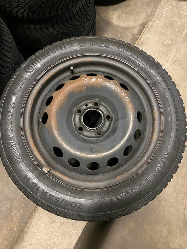 Winterbanden Set Volvo - 205/55 R16, Auto-onderdelen, Banden en Velgen, Banden en Velgen, Winterbanden, 16 inch, 205 mm, Personenwagen