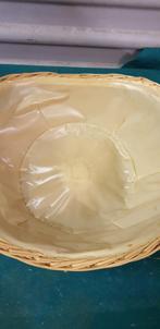 mand ovaal riet, Huis en Inrichting, Woonaccessoires | Schalen en Manden, Ophalen of Verzenden, 'T Olde Gre-j, Info@toldegrej.nl