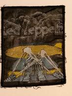 Led Zeppelin 1986 vintage muziek patch embleem rock band, Ophalen of Verzenden, Gebruikt, Kleding