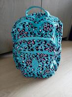 Kipling Seoul Leopard Flower rugtas dierenprint, Ophalen of Verzenden, Zo goed als nieuw, 25 tot 40 cm, Kipling