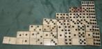 Domino hout met been in doos, Antiek en Kunst, Antiek | Speelgoed, Ophalen of Verzenden