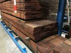 hardhouten gording ligger 5x10 5x15 hardhout balk, Ophalen, Nieuw, Hardhout