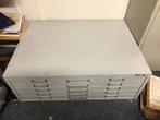 metalen ladekast tekeningenkast 5 laden, Ophalen, Gebruikt, 5 laden of meer, 50 tot 100 cm