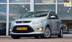 Ford C-Max 1.0 Titanium Trekhaak 2e Eigenaar Clima Mooi!, Voorwielaandrijving, Origineel Nederlands, Handgeschakeld, Grijs