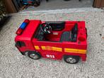 Brandweer auto elektrisch, Ophalen