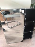 Spiegel kast zwart 45cm breed x 50cm hoog, Huis en Inrichting, Badkamer | Badkamermeubels, Ophalen, (Half)hoge kast, Nieuw, 50 tot 100 cm
