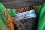 Jurk groen/ oranje pauw Lucas & Emma mt S/M Vaste prijs OPRU, Kleding | Dames, Ophalen of Verzenden, Zo goed als nieuw, Maat 36 (S)