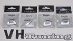 3D logo letters chroom, zelfklevend, merk sticker, Auto diversen, Ophalen of Verzenden