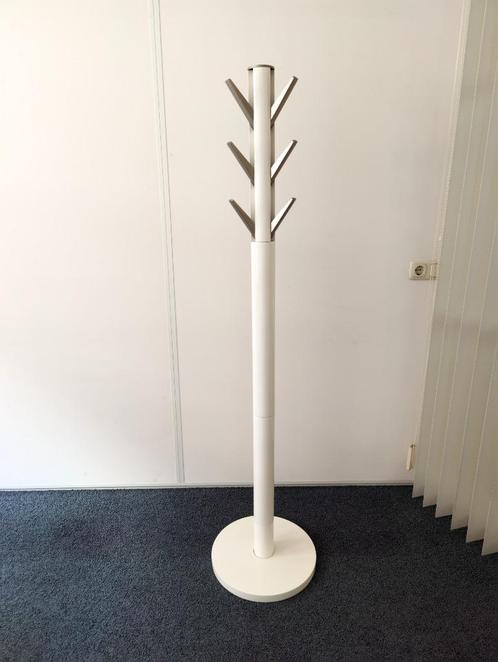 Umbra design "Flapper" kapstok, zgan, wit en metaal, Huis en Inrichting, Woonaccessoires | Kapstokken, Zo goed als nieuw, Staande kapstok