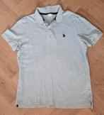 U.S. POLO ASSN. Heren poloshirt grijs L, Ophalen of Verzenden, Zo goed als nieuw, Grijs