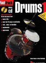 Fast Track Drums deel 1 en Songbook 1 met CD nieuwstaat, Verzenden, Drums of Percussie, Zo goed als nieuw, Blues