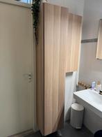 IKEA Godmorgon hoge badkamerkast eiken, Ophalen, (Half)hoge kast, Minder dan 50 cm, Zo goed als nieuw