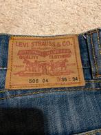 Levi's 506 Blauwe Jeans W36 L32 ( ingekort ), Kleding | Heren, Spijkerbroeken en Jeans, Ophalen of Verzenden, Zo goed als nieuw