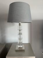 2 tafel lampen +lampenkap, Ophalen of Verzenden, Zo goed als nieuw, Glas, Minder dan 50 cm