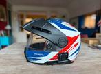 Schuberth E2 Explorer Blue/Red XL/61, Motoren, Kleding | Motorhelmen, Overige merken, Systeemhelm, XL, Ophalen of Verzenden