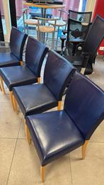 stoelen Montis, Huis en Inrichting, Ophalen, Zo goed als nieuw, Blauw, Vijf, Zes of meer stoelen