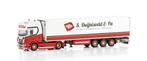 WSI SCANIA R HIGHLINE I CR20H 4X2 REEFER  S. DUIJNISVELD, Ophalen of Verzenden, Nieuw, Bus of Vrachtwagen, Wsi