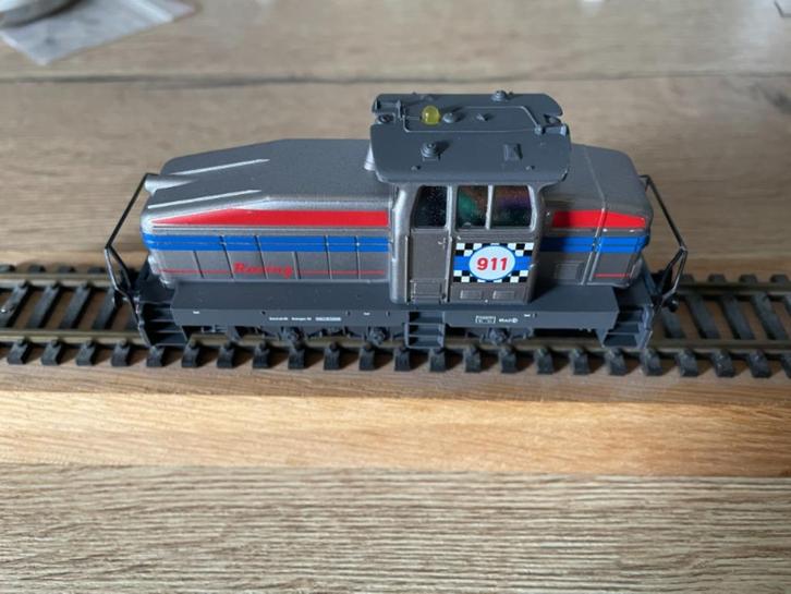 Märklin DHG 500 - MFX - ZGAN uit "Porsche" startset 29952, Hobby en Vrije tijd, Modeltreinen | H0, Zo goed als nieuw, Wisselstroom