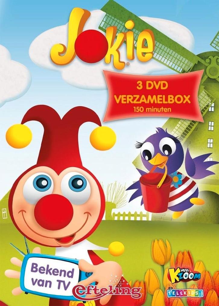 3-DVD Verzamelbox Efteling - Jokie, Cd's en Dvd's, Dvd's | Kinderen en Jeugd, Zo goed als nieuw, Tv fictie, Avontuur, Boxset, Alle leeftijden