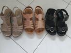 3 paar sandalen voor €10,00 per paar, Ophalen, Zo goed als nieuw, Blauw, Sandalen of Muiltjes