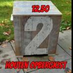 Houten Kist / Opbergkist, Huis en Inrichting, Woonaccessoires | Kisten, Ophalen, Minder dan 50 cm, Gebruikt, Minder dan 50 cm