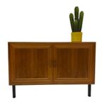 Vintage Dressoir Kastje Jaren 60 Tv Audio Meubel Design, Teakhout, Met deur(en), Ophalen