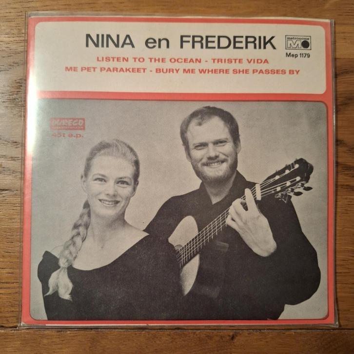 Nina & Frederik - Listen To The Ocean EP (040), Cd's en Dvd's, Vinyl Singles, Gebruikt, EP, Pop, Verzenden