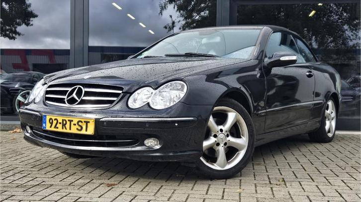 Mercedes-Benz CLK-Klasse Cabrio 240 Avantgarde (bj 2003), Auto's, Mercedes-Benz, Bedrijf, Te koop, CLK, ABS, Airbags, Airconditioning