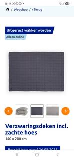 Verzwaringsdeken., Ophalen, Eenpersoons, Grijs, Deken of Dekbed