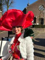 Twee rode foamhoeden, roos met lampjes, Ophalen, Zo goed als nieuw, Carnaval