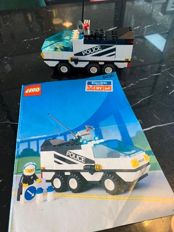 Retro Lego 6430 politie auto