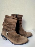 Wolky Bruine Suède Laarsjes - Maat 40 in uitstekende staat, Kleding | Dames, Schoenen, Wolky, Bruin, Lage of Enkellaarzen, Ophalen of Verzenden