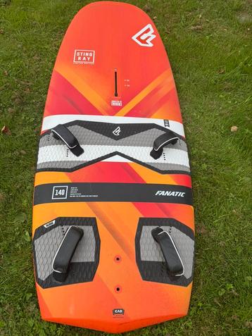Windfoil set - Fanatic Stingray, RRD carbon/alu foil beschikbaar voor biedingen